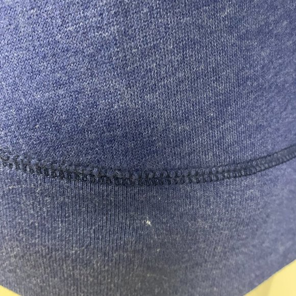 PINK Victoria's Secret Blue Sweatshirt V-Neck S - Picture 7 of 7